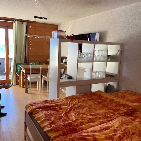 Le Ptit Nid Avec Vue à Couper Le Souffle à ! Apartamento Leysin